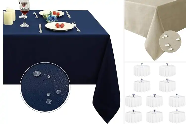 Detailed view of Best 120 Inch Tablecloths For 60 Inch Tables