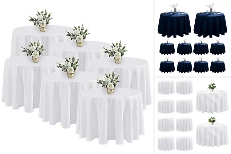 Detailed view of Best 120 Inch Tablecloths