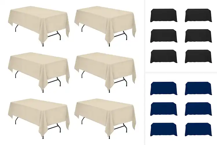 Detailed view of Best 150 GSM Tablecloths for Style & Long‑Lasting Use