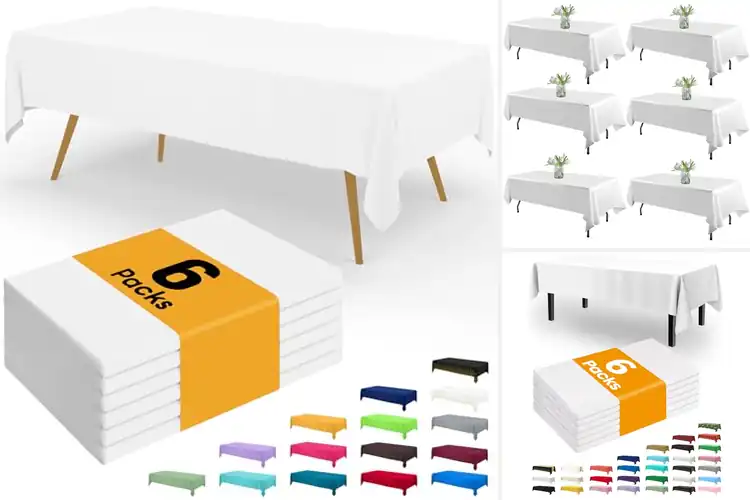 Detailed view of Best 6 Pack Tablecloths