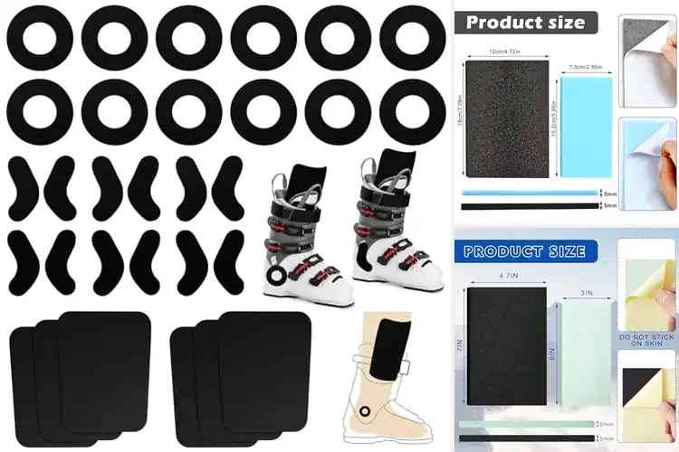 Detailed view of Best Adhesive Ski Pads for All-Day Comfort & Support