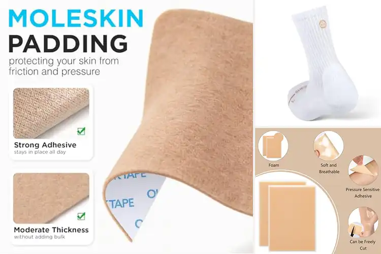 Detailed view of Best Anti Blister Boots Padding