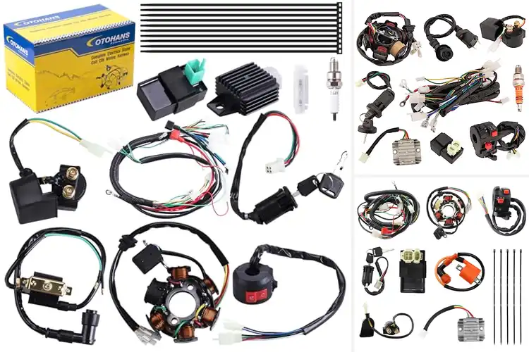 Detailed view of Best ATV Electrical Assemblies