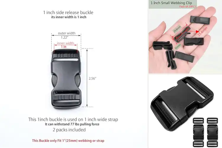 Detailed view of Best Backpack Belt Clips: Top 10 Strong & Easy-to-Use Picks