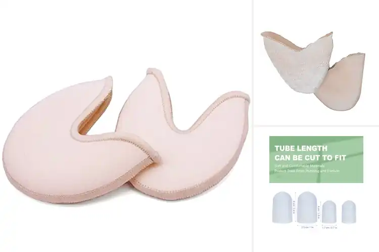 Detailed view of Best Ballet Toe Pads For Pointe Cushioning