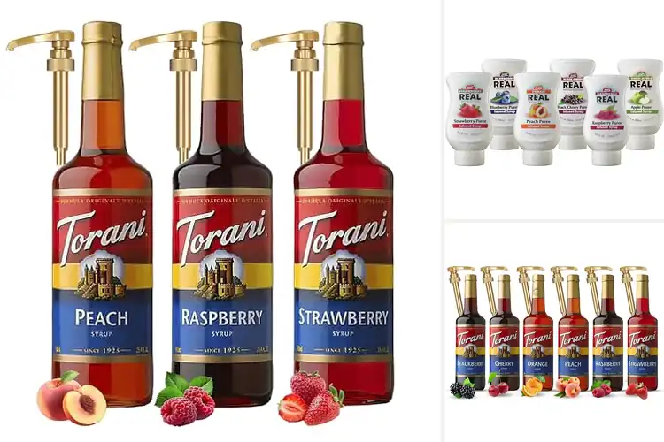 Detailed view of Best Bottled Fruit Syrups
