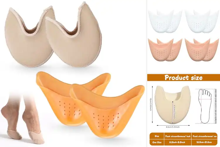 Detailed view of Best Breathable Toe Pouches For Dancers