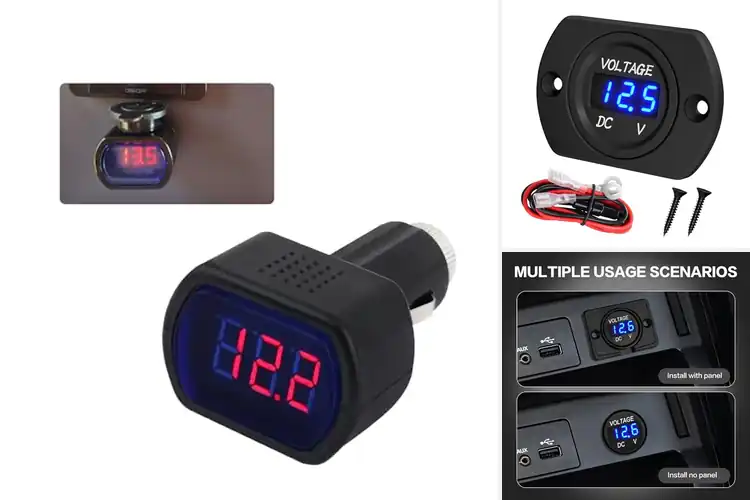 Detailed view of Best Car Voltage Meters : Power Up Your Drive