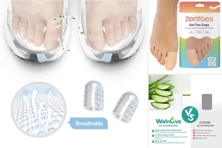 Detailed view of Best Cushioning Toe Protectors