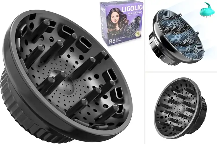 Detailed view of Best Diffuser Hair Dryers for Defined Curls