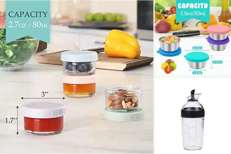 Detailed view of Best Dressing Containers