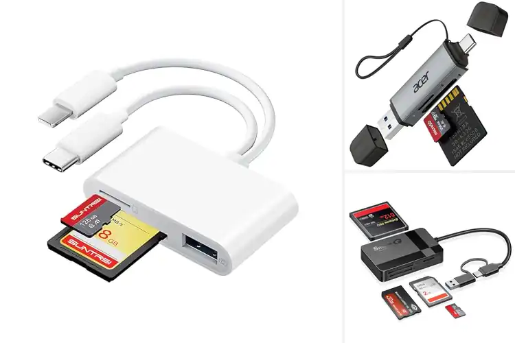 Detailed view of Best Dual Card Reader Support: Fast, Easy Transfers