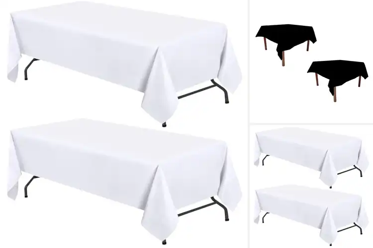 Detailed view of Best Durable Folded Hemmed Edges Tablecloths