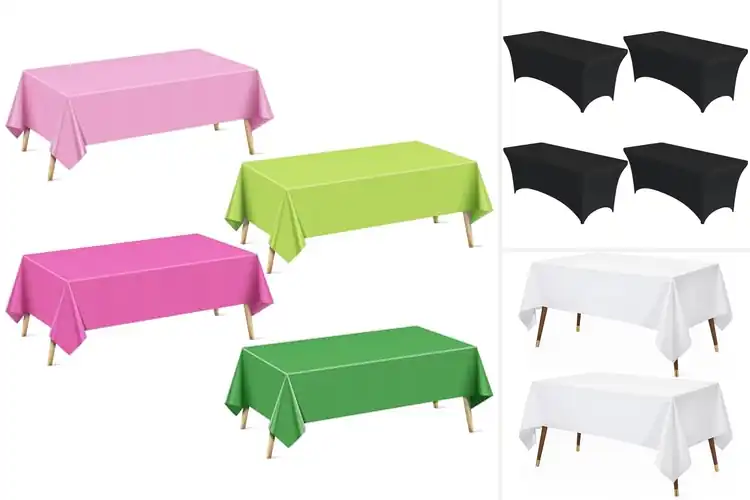 Detailed view of Best Durable Tablecloths For Events