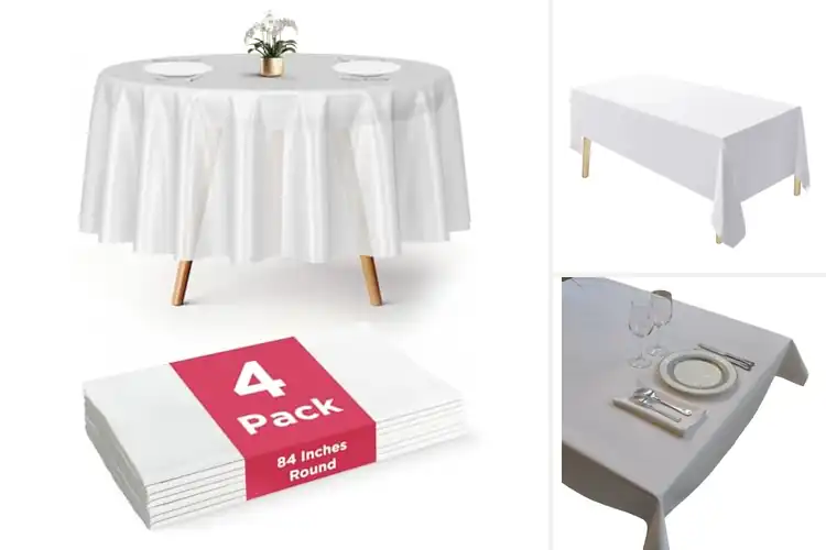 Detailed view of Best Durable Tablecloths For High Traffic Events