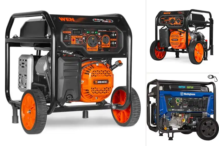 Detailed view of Best Electric Start Gas Generators