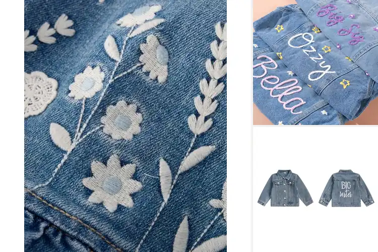 Detailed view of Best Embroidered Baby Jackets: 10 Cozy & Stylish Picks