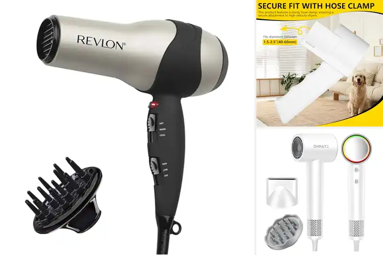 Detailed view of Best Ergonomic Hair Dryer Grip