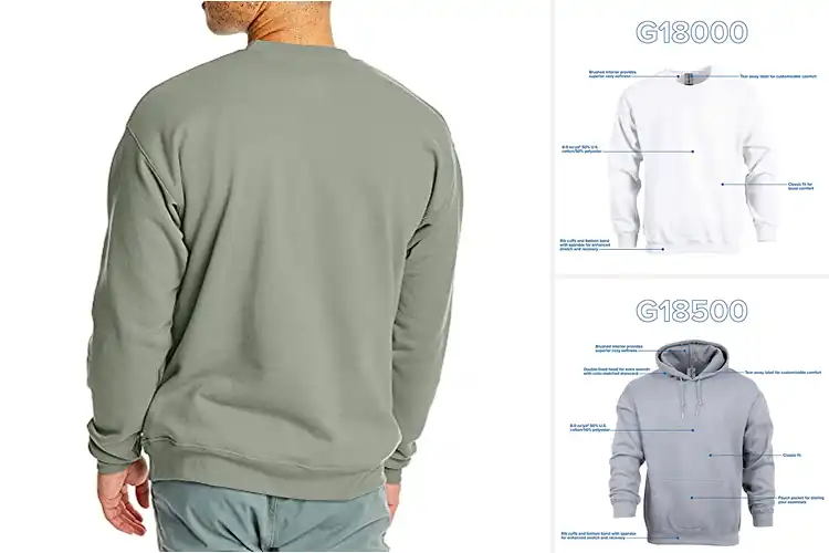 Detailed view of Best Fleece Sweatshirts: Stay Warm & Stylish with Top Picks