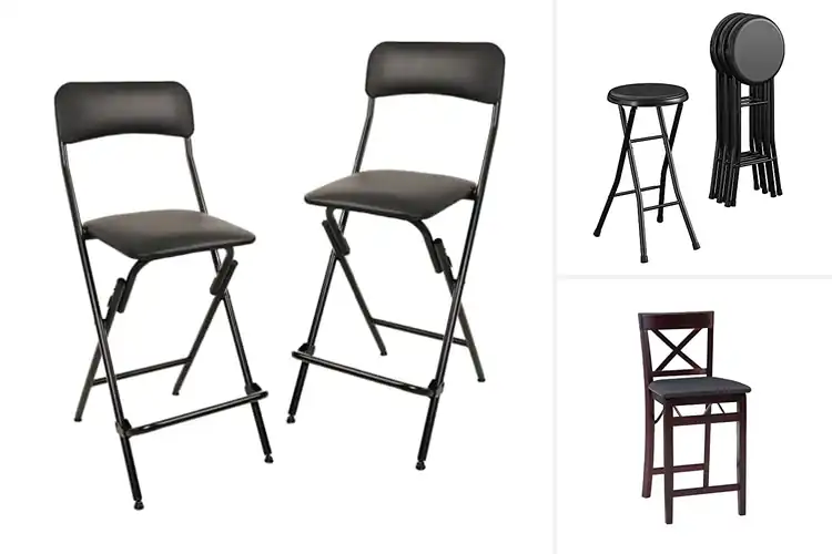 Detailed view of Best Folding Bar Stools: Top 10 Space-Saving Comfort Picks