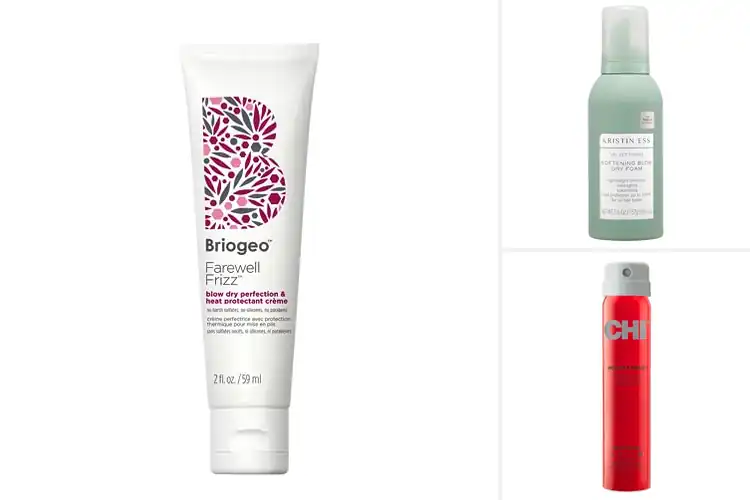 Detailed view of Best Frizz-Free Dried Hairstyles