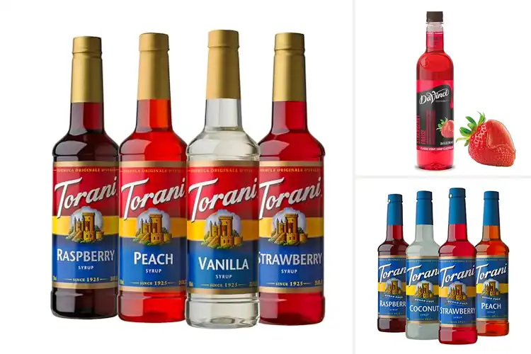 Detailed view of Best Fruit Flavored Syrups