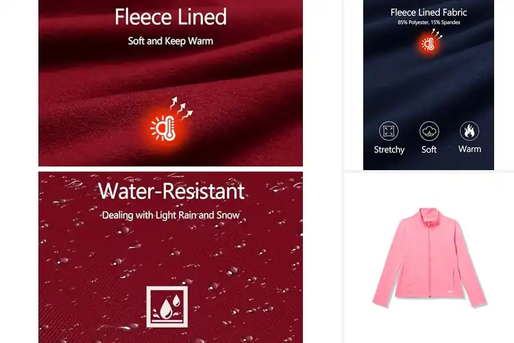 Detailed view of Best Girls Sports Jackets: Top 10 Picks for Active Comfort