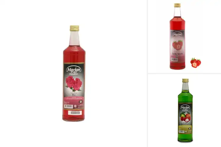 Detailed view of Best Gourmet Syrup Brand Marjan