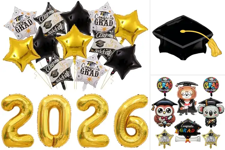 Detailed view of Best Graduation Balloons