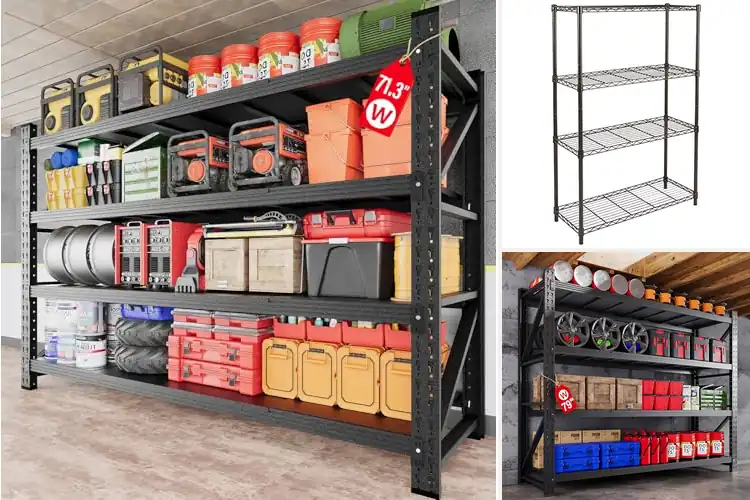 Detailed view of Best Heavy-Duty Storage Racks