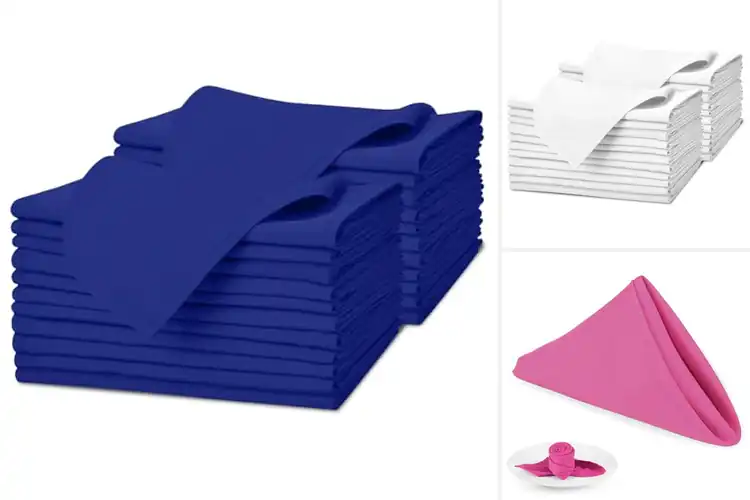 Detailed view of Best Hemmed Edges Table Linens For Reuse