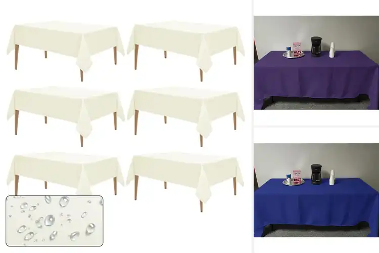 Detailed view of Best Hemmed Edges Tablecloths For Repeated Use