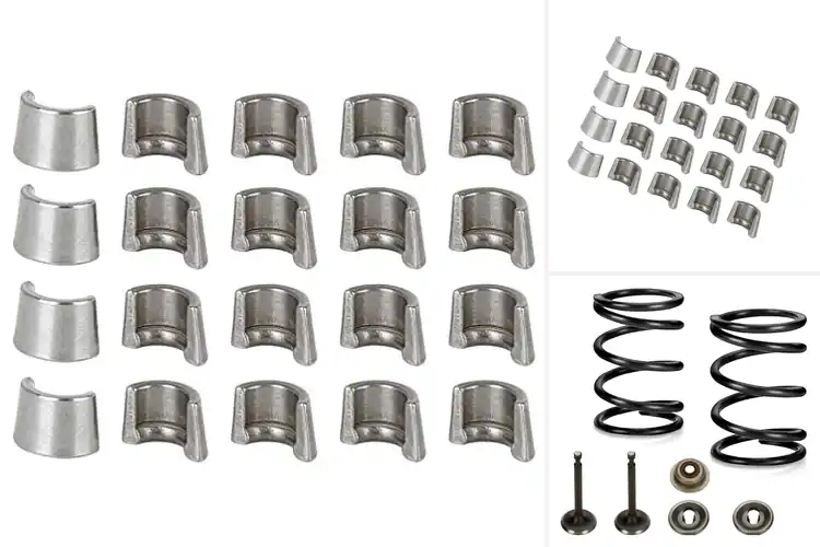 Detailed view of Best Lightweight Package Valve Spring Retainer Keepers