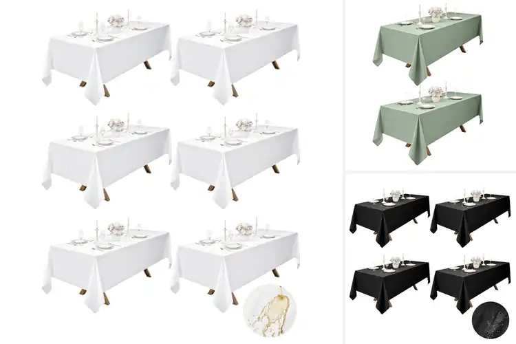 Detailed view of Best Matte Finish Tablecloths For Banquets