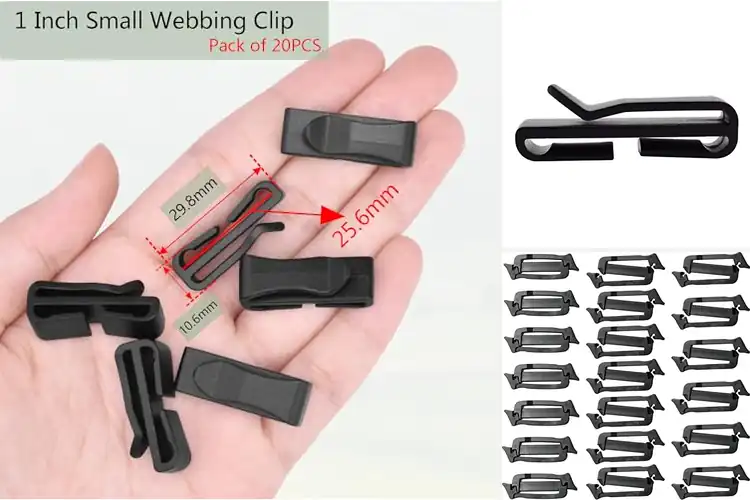 Detailed view of Best MOLLE Webbing Clips for Secure, Tidy Gear Organization