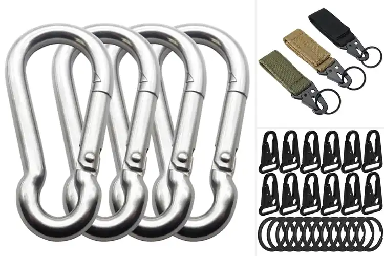 Detailed view of Best Outdoor Gear Attachment Clips