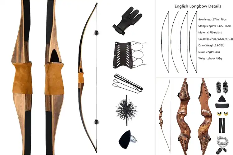 Detailed view of Best Outdoor Longbows: Top 10 Picks for Power & Precision