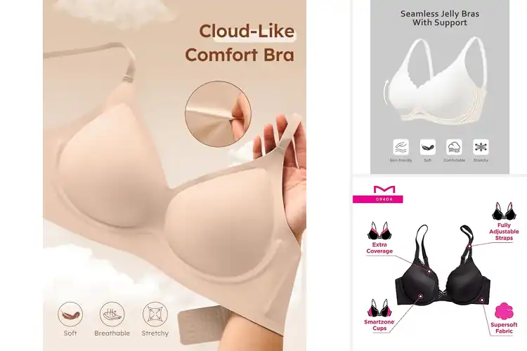 Detailed view of Best Padded Bras