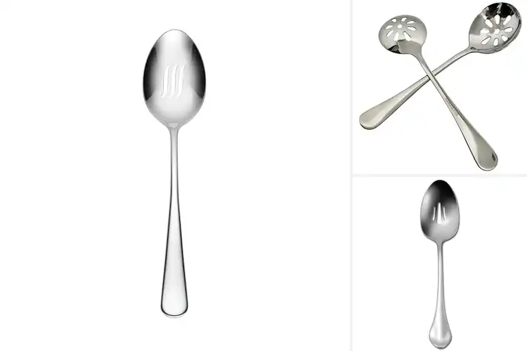 Detailed view of Best Pierced Serving Spoons