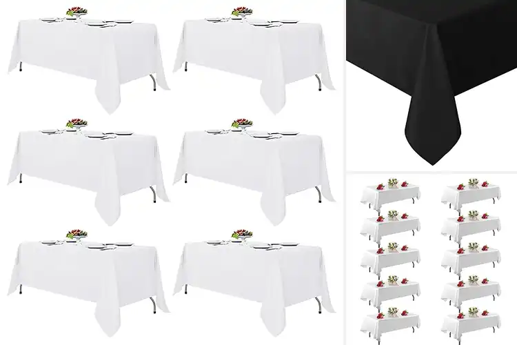 Detailed view of Best Polyester Tablecloths: Top 10 Picks for Every Occasion