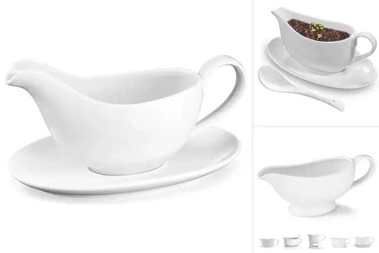 Detailed view of Best Porcelain Gravy Boats: Top 10 Durable & Stylish Picks