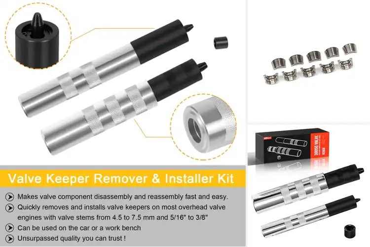 Detailed view of Best Precision Valve Spring Keepers