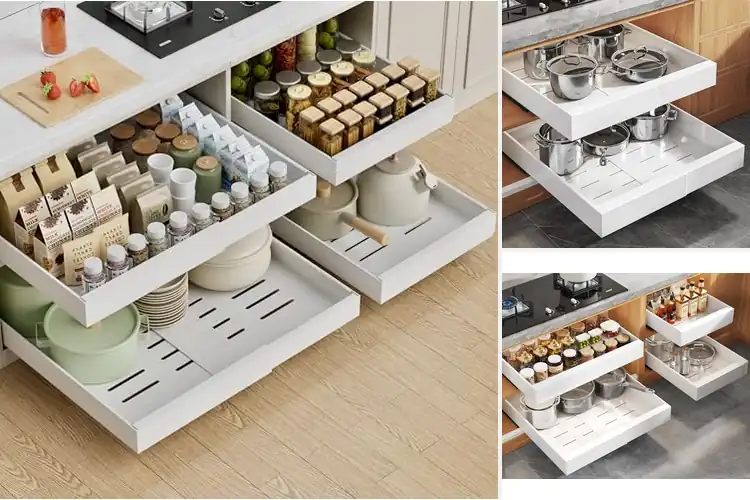 Detailed view of Best Pull Out Cabinet Organizers