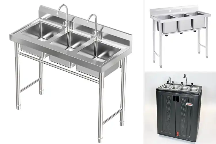 Detailed view of Best Restaurant Sink Stations: Top Picks for Your Kitchen
