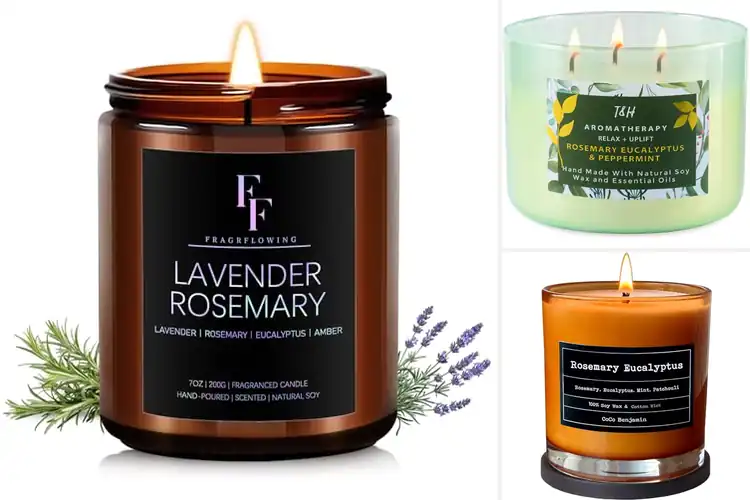 Detailed view of Best Rosemary Candles