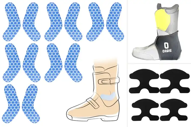 Detailed view of Best Snowboard Boot Blister Prevention Pads