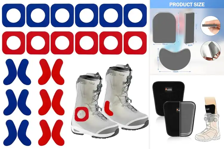 Detailed view of Best Snowboard Boot Pads