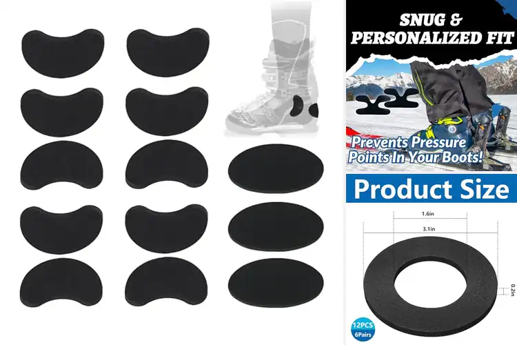 Detailed view of Best Snug-Fit Snowboard Pads: Boost Control & Comfort