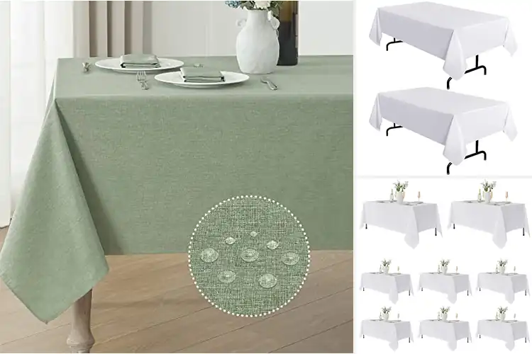 Detailed view of Best Stain And Wrinkle Resistant Tablecloths