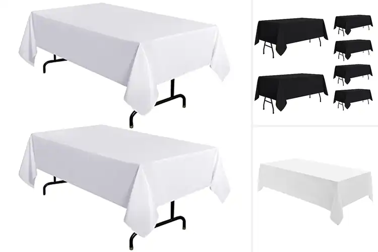 Detailed view of Best Stain Resistant Tablecloths For Banquets